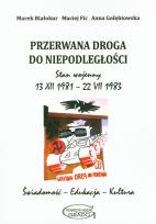 Okładka książki Przerwana droga do niepodległości
