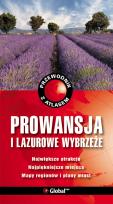 Okładka książki Przewodnik z atlasem Prowansja i Lazurowe Wybrzeże