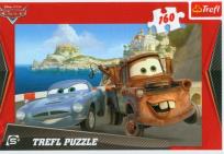 Okładka książki Puzzle 160 Auta Złomek i Finn TREFL