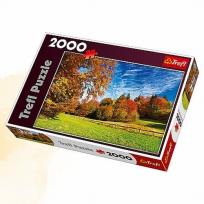 Okładka książki Puzzle 2000 Okolice Przełęczy Chwała Bogu TREFL