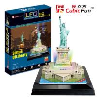 Opakowanie Puzzle 3D led statua wolności