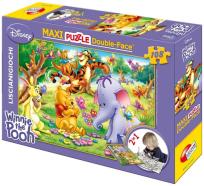 Opakowanie Puzzle dwustronne maxi Kubuś i Hefalumpy 108