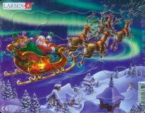 Opakowanie Puzzle Święty Mikołaj