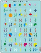 Opakowanie Puzzle ułamki