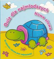 Okładka książki Quiz dla najmłodzszych słowa