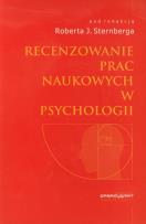 Okładka książki Recenzowanie prac naukowych w psychologii
