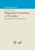 Okładka książki Regionalizm handlowy w XXI wieku
