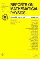 Opakowanie Reports on Mathematical Physics 53/3 wer.kraj.