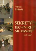 Okładka książki Sekrety techniki aktorskiej