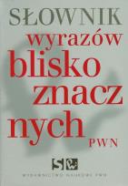 Okładka książki Słownik wyrazów bliskoznacznych PWN