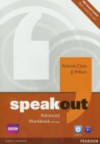Okładka książki Speakout Advanced Workbook with key + CD