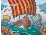 Opakowanie Statki Wikingów