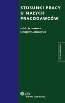 Okładka książki Stosunki pracy u małych pracodawców