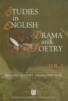 Opakowanie Studies in English drama and poetry vol. 2