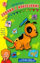 Okładka książki Świetna zabawa z naklejkami 3 -5 lat