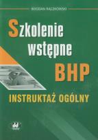 Okładka książki Szkolenie wstępne BHP Instruktaż ogólny