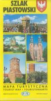Okładka książki Szlaku piastowski - Mapa Turystyczna