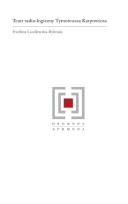 Okładka książki Teatr radio-logiczny Tymoteusza Karpowicza