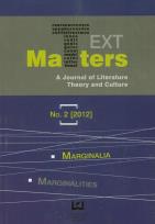 Opakowanie Text Matters A Journal of Literature Theory and Culture 2/2012