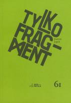 Okładka książki Tylko fragment