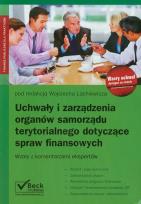 Opakowanie Uchwały i zarządzenia organów samorządu terytorialnego dotyczące spraw finansowych