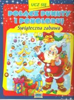 Opakowanie Ucz się Połącz punkty i pokoloruj Świąteczna zabawa