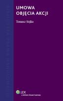 Okładka książki Umowa objęcia akcji