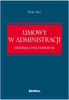 Okładka książki Umowy w administracji