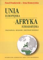 Okładka książki Unia Europejska Afryka Subsaharyjska