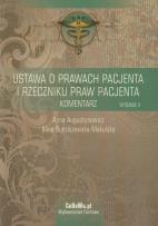 Okładka książki Ustawa o prawach pacjenta i Rzeczniku praw pacjenta Komentarz