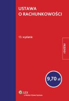 Okładka książki Ustawa o rachunkowości