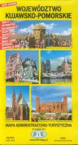 Okładka książki Województwo kujawsko-pomorskie Mapa administracyjno-turystyczna