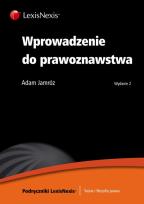 Okładka książki Wprowadzenie do prawoznawstwa