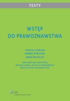 Okładka książki Wstęp do prawoznawstwa Testy dla studentów