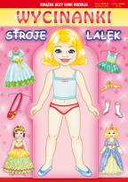 Okładka książki Wycinanki Stroje lalek