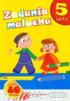 Okładka książki Zadania malucha - 5 latka