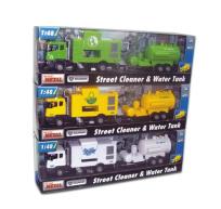 Okładka książki Zamiatarka z przyczepą 1:48