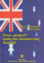 Okładka książki Zarys geografii społeczno-ekonomicznej Australii