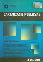 Opakowanie Zarządzanie publiczne 4/2011