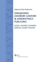 Okładka książki Zarządzanie zasobami ludzkimi w administracji publicznej