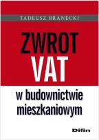 Okładka książki Zwrot Vat w budownictwie mieszkaniowym