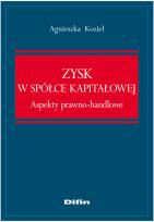 Okładka książki Zysk w spółce kapitałowej