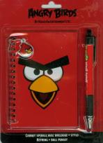 Opakowanie Angry Birds Notes z zawieszką + długopis