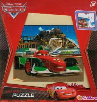 Opakowanie Auta 2 Puzzle drewniane F1