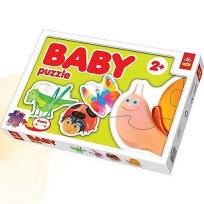 Okładka książki Baby puzzle - Na łące TREFL