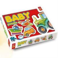 Okładka książki Baby puzzle - Pojazdy TREFL