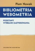 Okładka książki Bibliometria Webometria