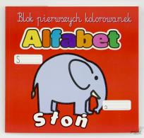 Opakowanie Blok pierwszych kolorowanek Alfabet