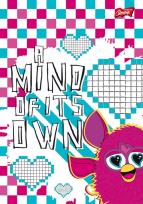 Opakowanie Brulion A5 Furby w kratkę 96 kartek A mind of its own