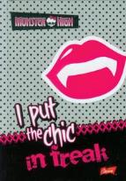 Opakowanie Brulion A6 Monster High szary